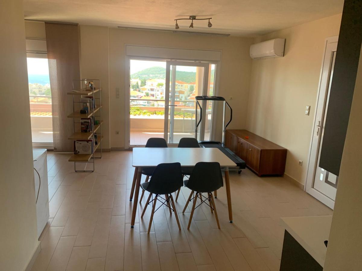 Appartement Breathtaking Sea View à Kavala Extérieur photo